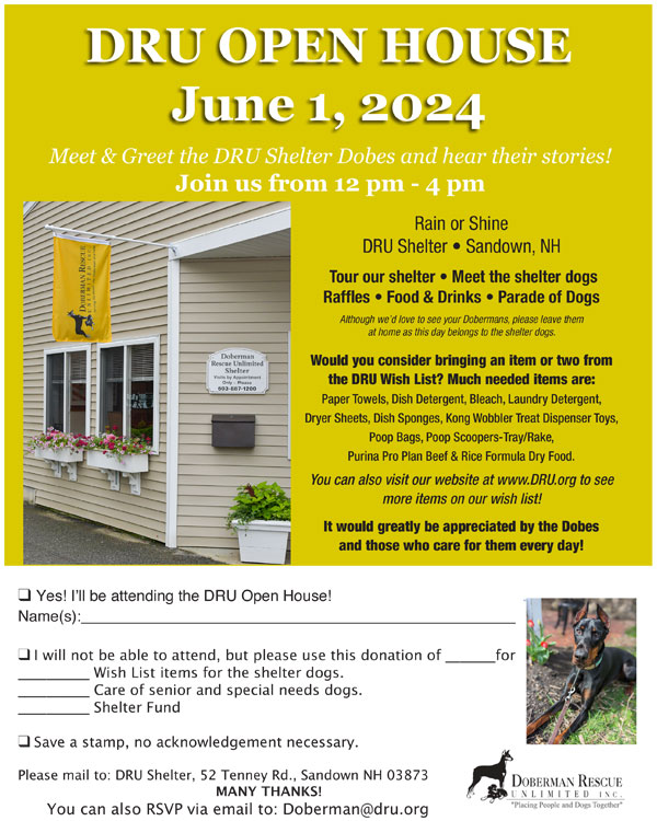 Cover image for the DRU Open House 2024 Flyer