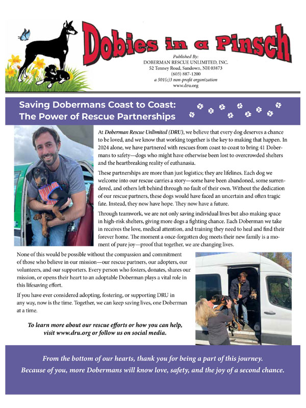 Cover image of the Spring 2025 Newsletter